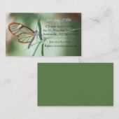 魅力的蝶 名刺 (正面/裏面)