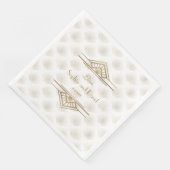 魅力的金ゴールド素晴らしギャツビーアールデコ1920s結婚の (コーナー)