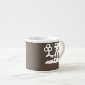 魅力的、マグカップ、その他の違う色 – エスプレッソカップ (正面右)