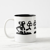 魅力的、マグカップ、その他の違う色 – ツートーンマグカップ (左)