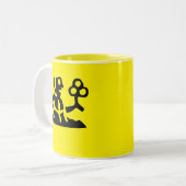 魅力的、マグカップ、その他の違う色 – ツートーンマグカップ (正面左)