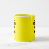 魅力的、マグカップ、その他の違う色 – ツートーンマグカップ (中央)