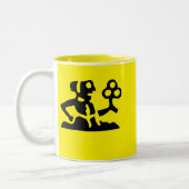 魅力的、マグカップ、その他の違う色 – ツートーンマグカップ (左)