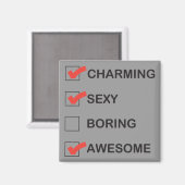 魅力的 マグネット (正面/裏面)