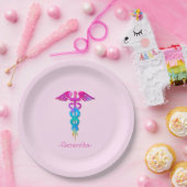 魅力的&医用ロカラフルゴデザイン ペーパープレート (パーティー)