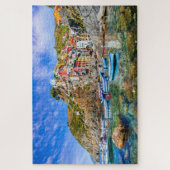 魅力的Cinque Terreの沿岸村 ジグソーパズル (縦)