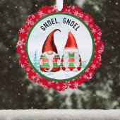 魅力的Gnoel格言Our Home Greeting Christmas オーナメントカード