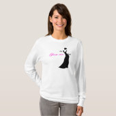 魅力的Ma誇り高く新しい祖母のシックな魅力的 Tシャツ (正面フル)