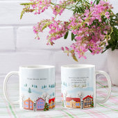 魅力的Winter Village Mug – カスタマイズ可能なギフト コーヒーマグカップ