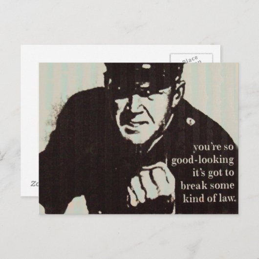 魅力警察 ポストカード (正面/裏面)