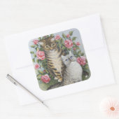 魅力 スクエアシール (封筒)