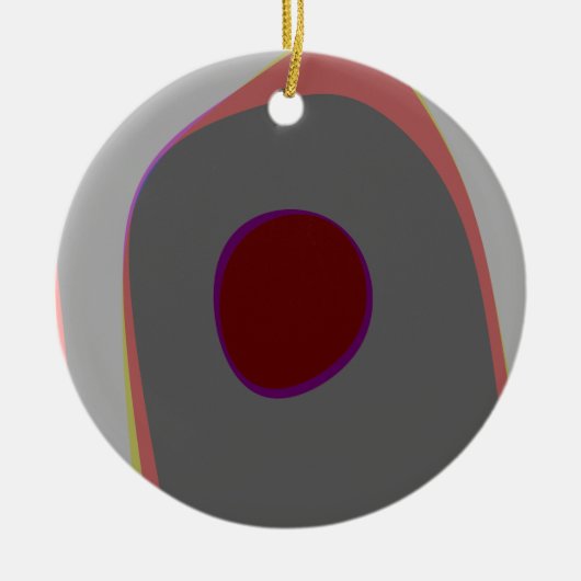 魅力 セラミックオーナメント (正面)