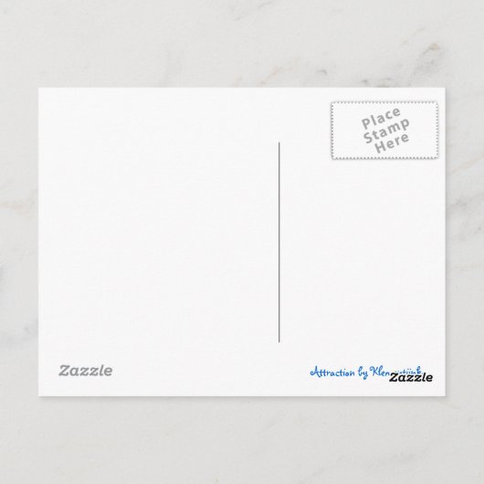 魅力 ポストカード (裏面)