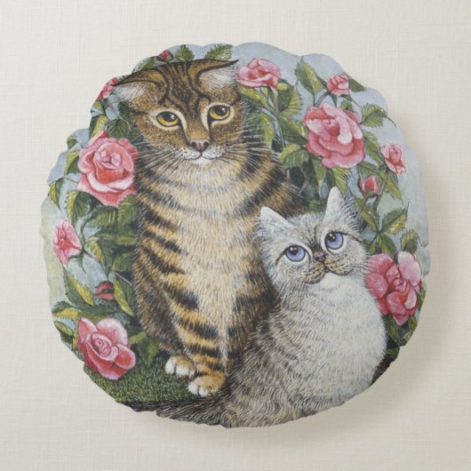 魅力 ラウンドクッション (正面)