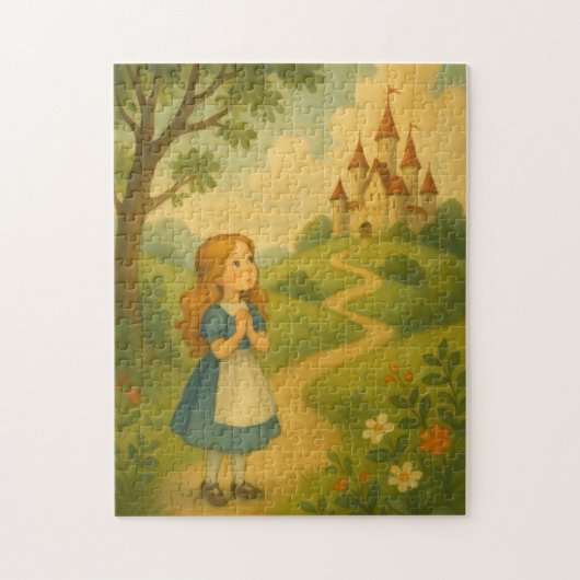 魅惑お洒落のクラシックストーリーブックキャッスル ジグソーパズル (縦)