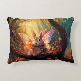 魅惑お洒落の森の中のバニー アクセントクッション