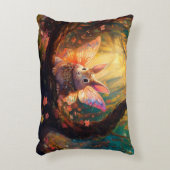 魅惑お洒落の森の中のバニー アクセントクッション (正面(垂直))