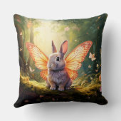 魅惑お洒落の森の中のバニー クッション (裏面)