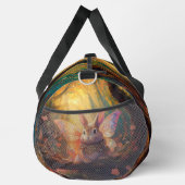 魅惑お洒落の森の中のバニー ダッフルバッグ (右)