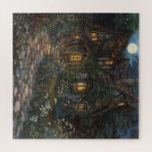 魅惑されたコテージ ジグソーパズル (横)