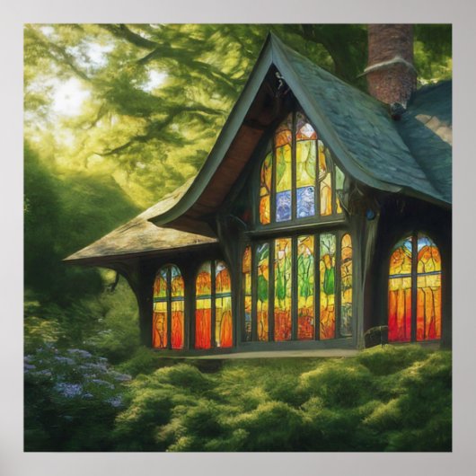 魅惑されたコテージ ポスター (正面)