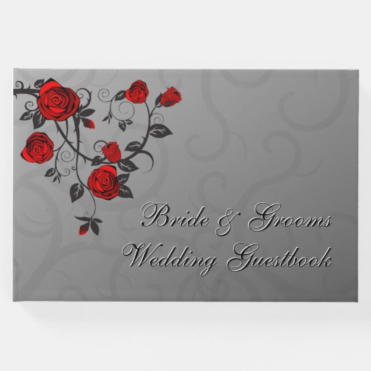 魅惑されたバラ結婚ズ ゲストブック (正面)