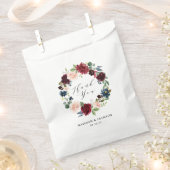 魅惑されたフローラ |パーソナライズされた結婚さん フェイバーバッグ (クリップ留めされた状態)