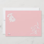 魅惑された宗教招待状 招待状 (裏面)