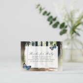 魅惑された森の赤ちゃんシャワーベビー エンクロージャーカード (スタンド正面)