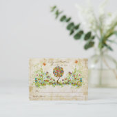 魅惑された森林パッチワークフローラ座席表 プレイスカード (スタンド正面)