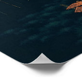 魅惑された森林経路 ポスター (角)