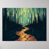 魅惑された森林経路 ポスター (正面)