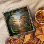 魅惑された森林道 ポスター