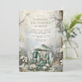 魅惑された森誕生日魔法結晶 招待状 (スタンド正面)