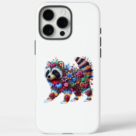 魅惑された白熱［赤熱］光を放つラクーン iPhone 16 PRO MAXケース