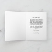 魅惑された花模様：民俗学のインスパイアクリスマス シーズンカード (内部)