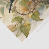 魅惑された開花:鳥小屋の切り離し 薄葉紙 (詳細)