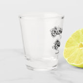 魅惑と魅力 ショットグラス (左)