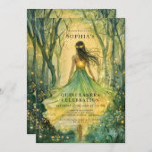 魅惑のおとぎ話の森キンセアニェラパーティー 招待状 (正面/裏面)