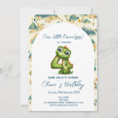 魅惑のおとぎ話4歳の誕生日パーティー 招待状 (正面)