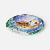 魅惑のかわいいキッズカメ誕生日 ペーパープレート (アングル)