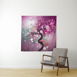 魅惑のさくらんぼダンス タペストリー