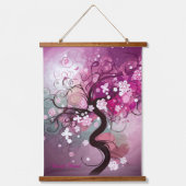 魅惑のさくらんぼダンス 吊り下げ型タペストリー (正面)