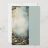 魅惑のつる森の灯結婚灯 招待状 (裏面)