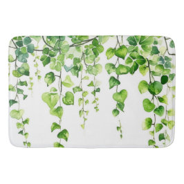 魅惑のアイビーヘイブン：水彩夢 バスマット