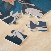 魅惑のアルティックキツネ野生生物 ジグソーパズル (側面)