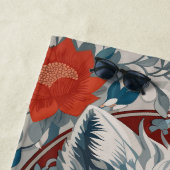 魅惑のアルティックキツネ野生生物 ビーチタオル (インサイチュ)