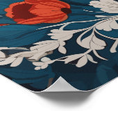 魅惑のアルティックキツネ野生生物 ポスター (角)