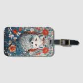 魅惑のアルティックキツネ野生生物 ラゲッジタグ (正面横)