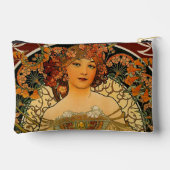 魅惑のアール・ヌーヴォー、アルフォンス・ミュシャ アクセサリーポーチ (裏面)